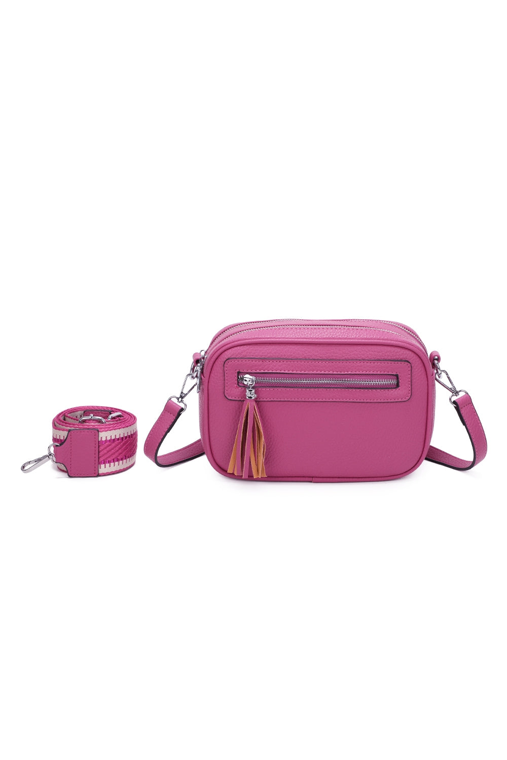 RB240802-Urban Charm Tassel Crossbody Bag (Copy)
