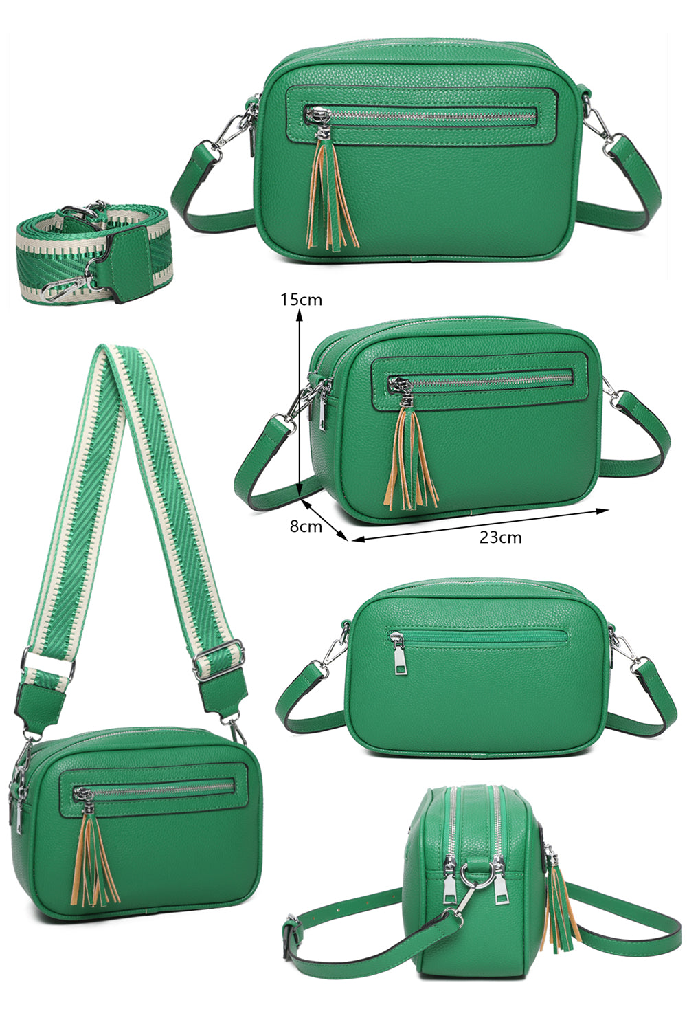 RB240802-Urban Charm Tassel Crossbody Bag (Copy)