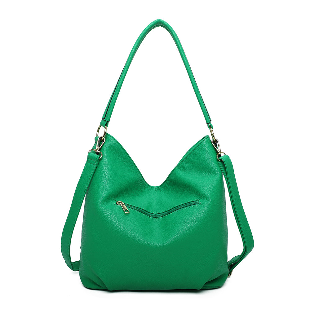 RS17003 Zip Pocket Details Shoulder Bag