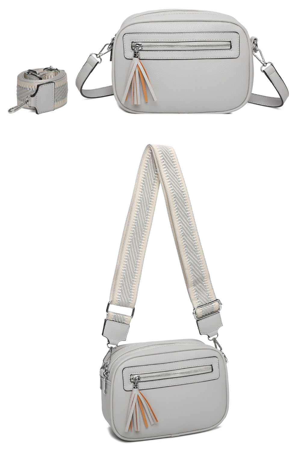 RB240802-Urban Charm Tassel Crossbody Bag (Copy)