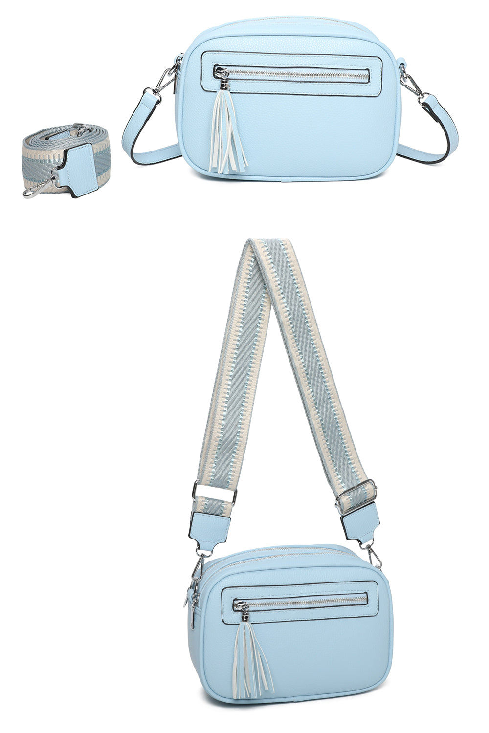 RB240802-Urban Charm Tassel Crossbody Bag (Copy)