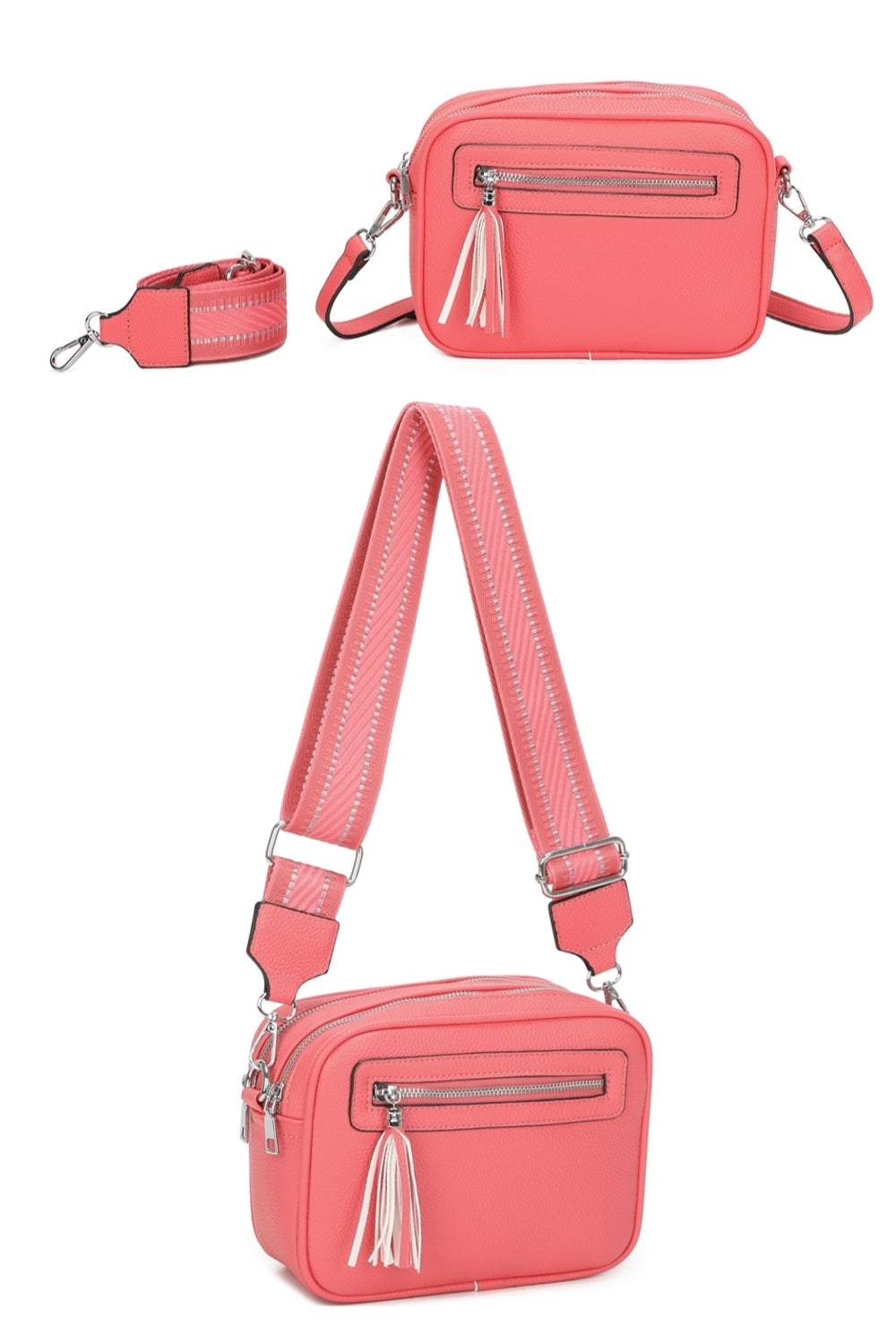 RB240802-Urban Charm Tassel Crossbody Bag (Copy)