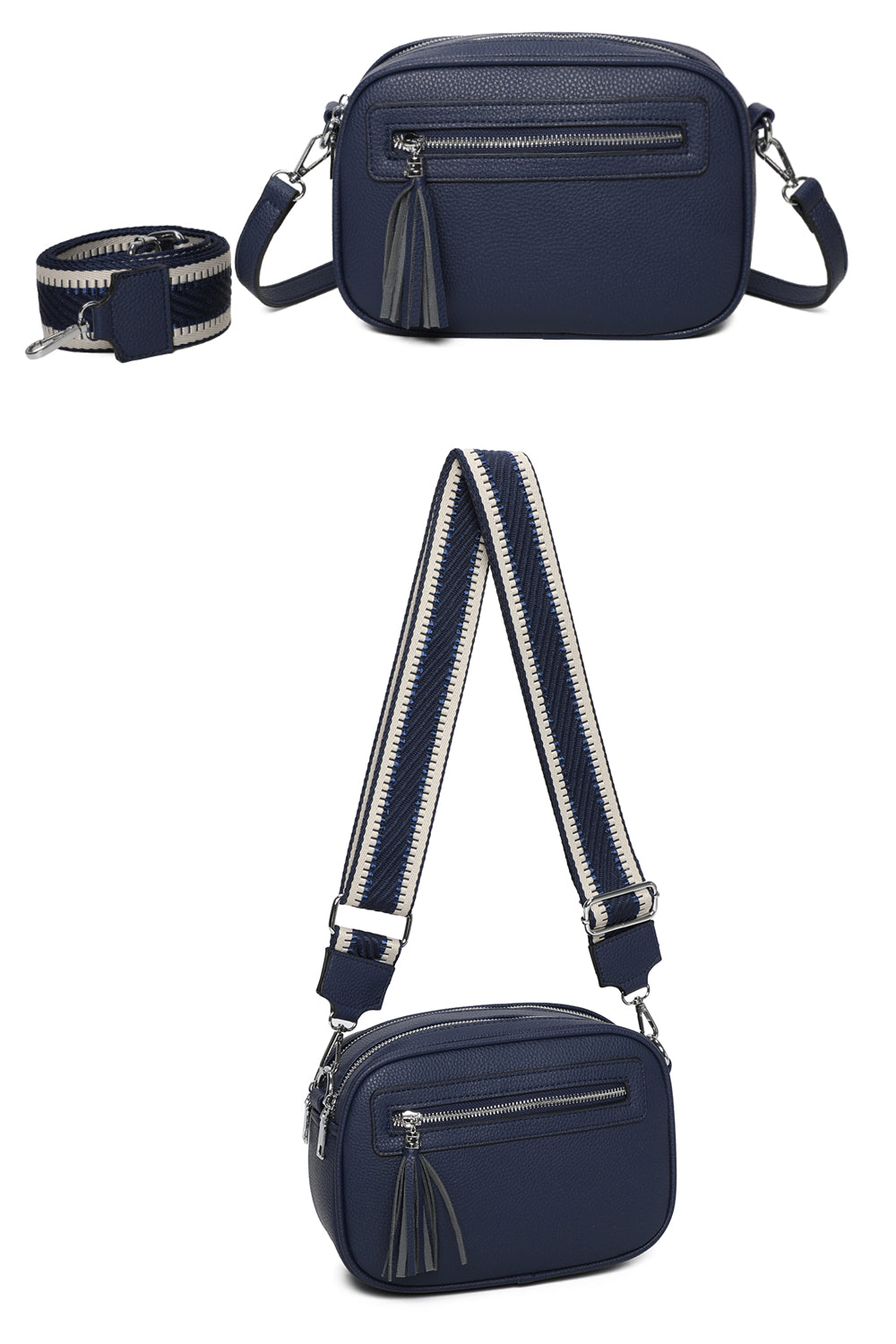 RB240802-Urban Charm Tassel Crossbody Bag (Copy)