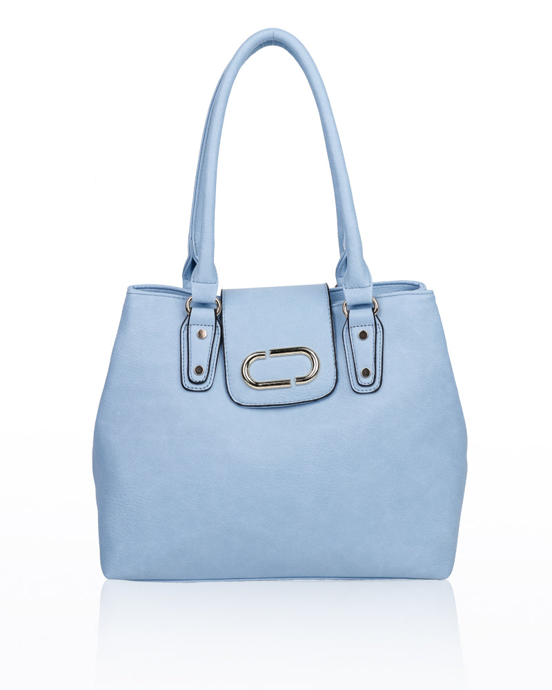 RS18002 Two Compartments Faux leather Shoulder Bag