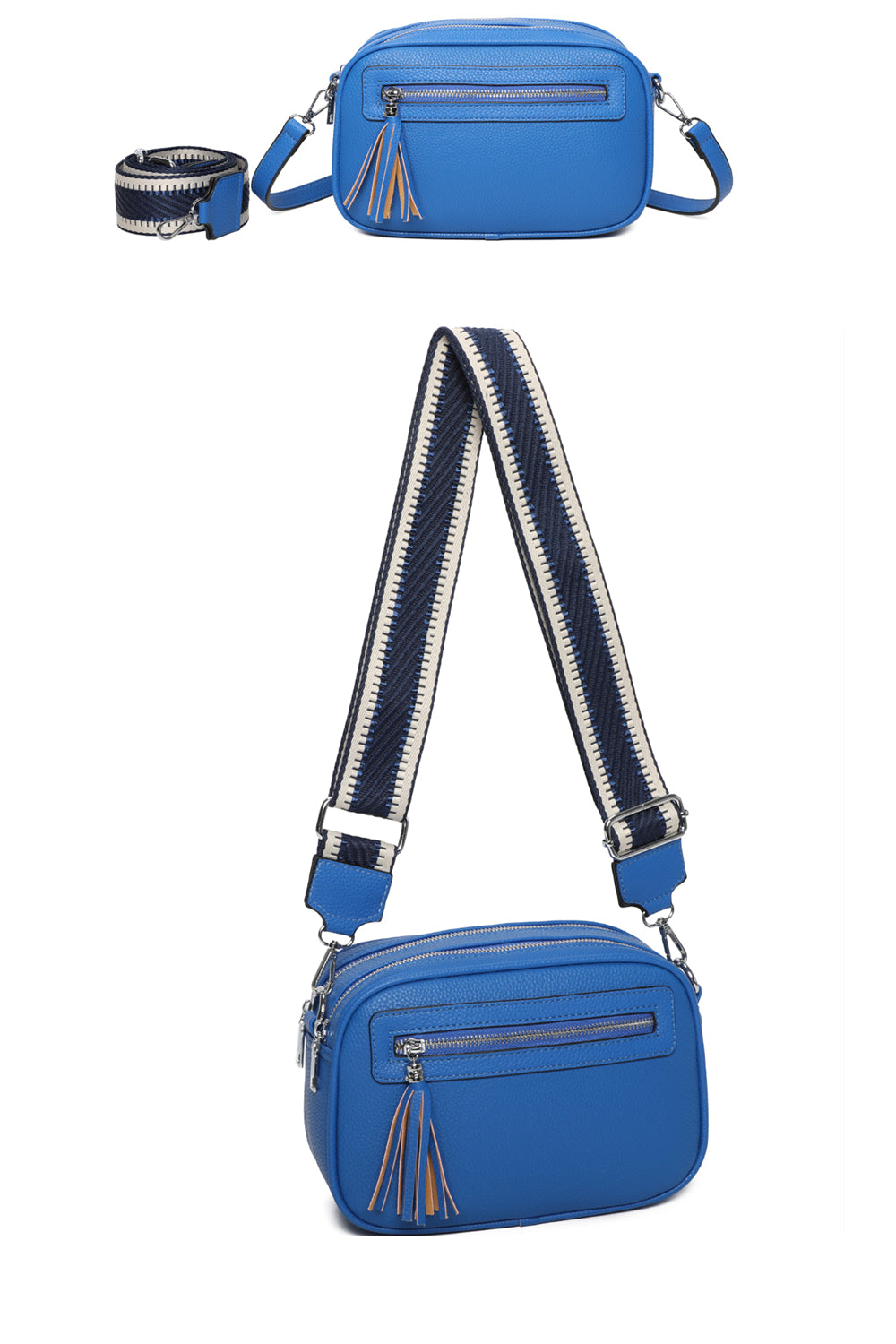 RB240802-Urban Charm Tassel Crossbody Bag (Copy)