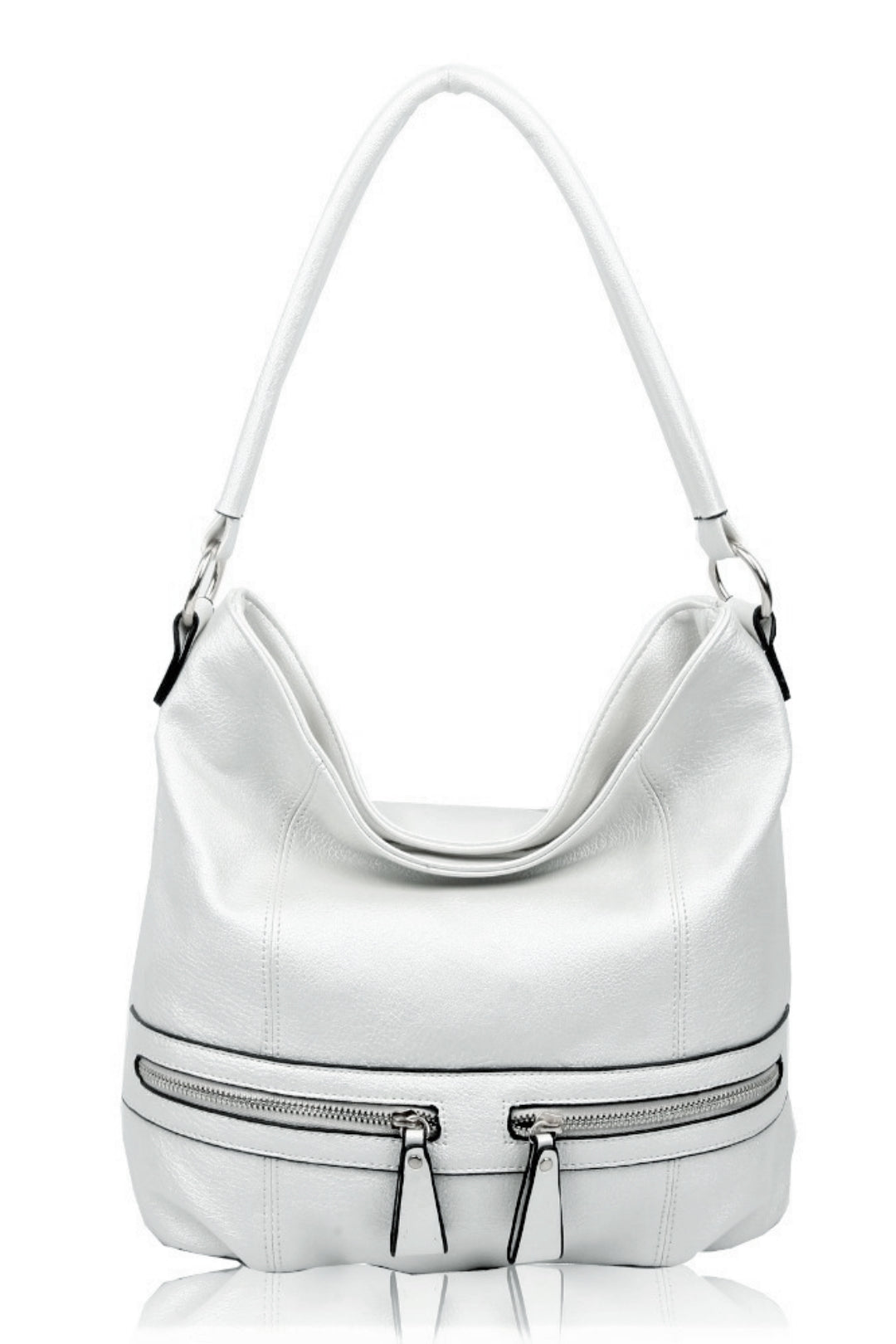 RS17003 Zip Pocket Details Shoulder Bag