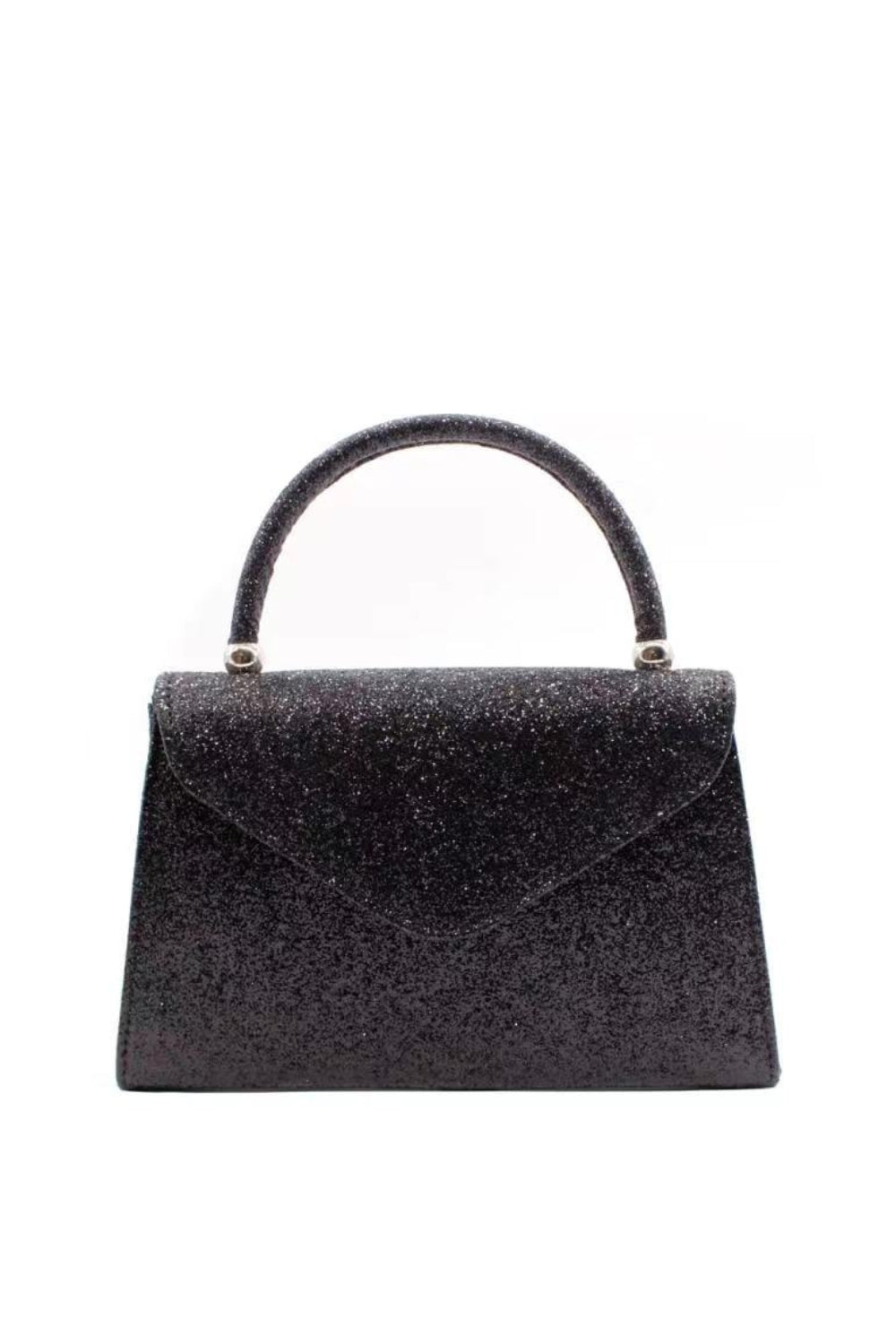 RC2101 Glitter covered single handle clutch bag
