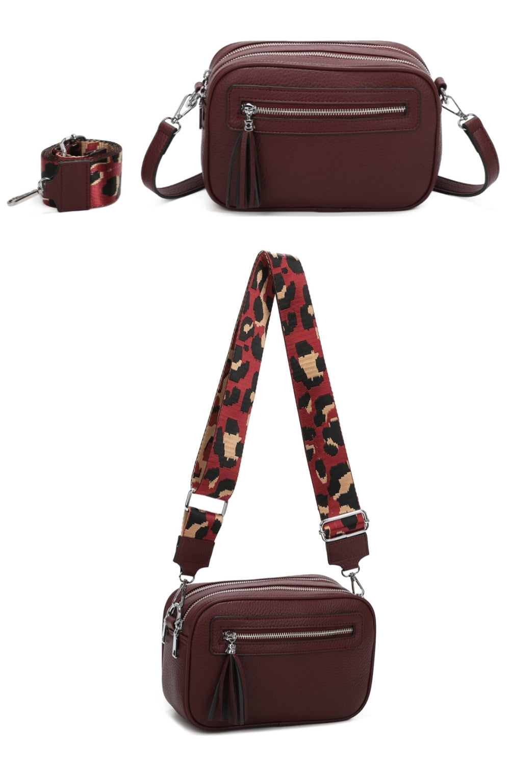 RB240802-Urban Charm Tassel Crossbody Bag (Copy)