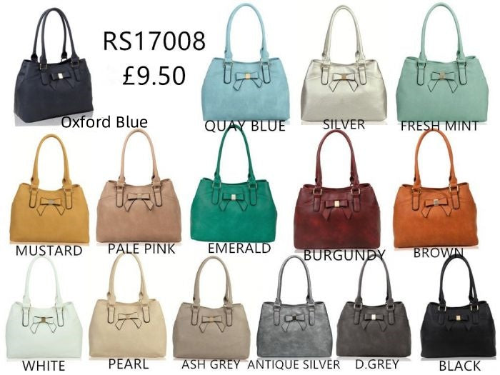 RS17008 Ribbon Detail Shoulder Bag