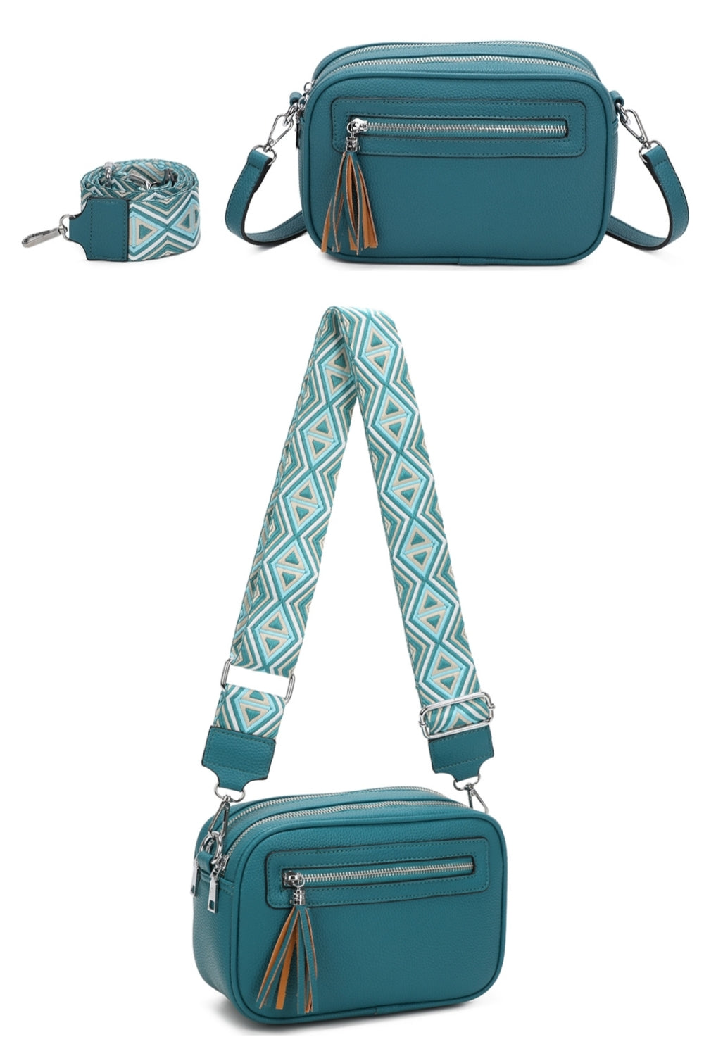 RB240802-Urban Charm Tassel Crossbody Bag (Copy)