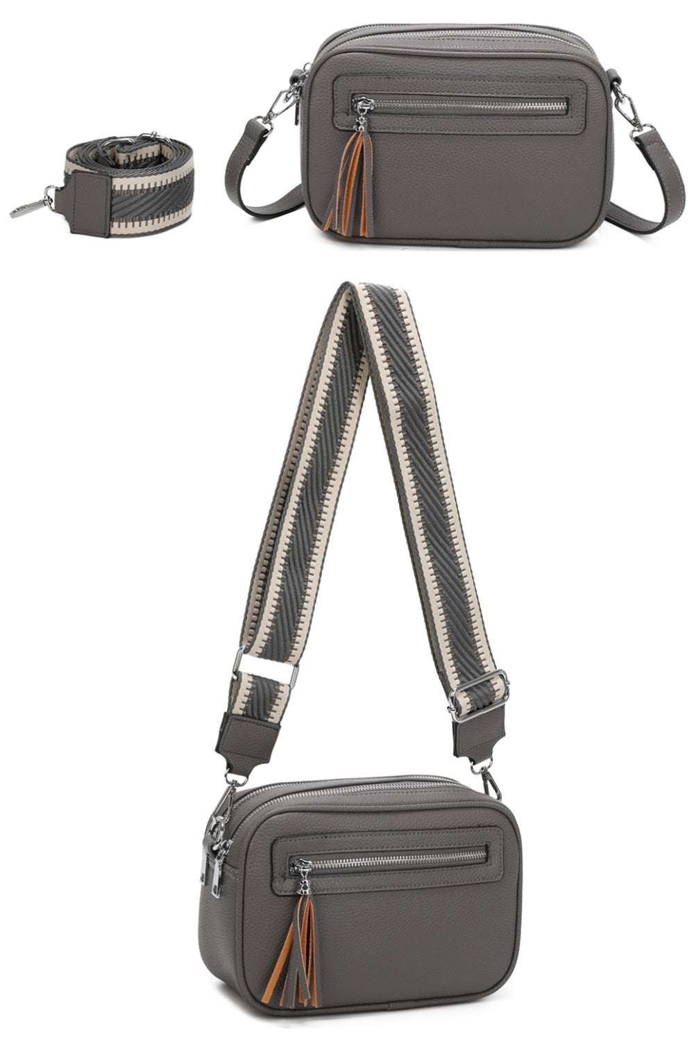 RB240802-Urban Charm Tassel Crossbody Bag (Copy)
