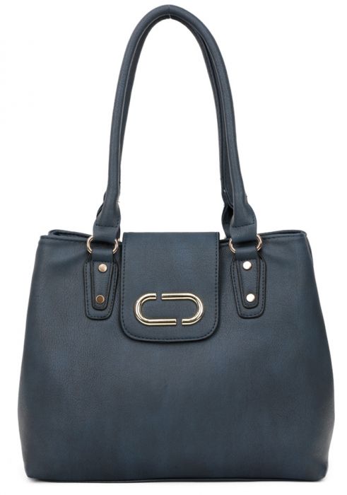RS18002 Two Compartments Faux leather Shoulder Bag