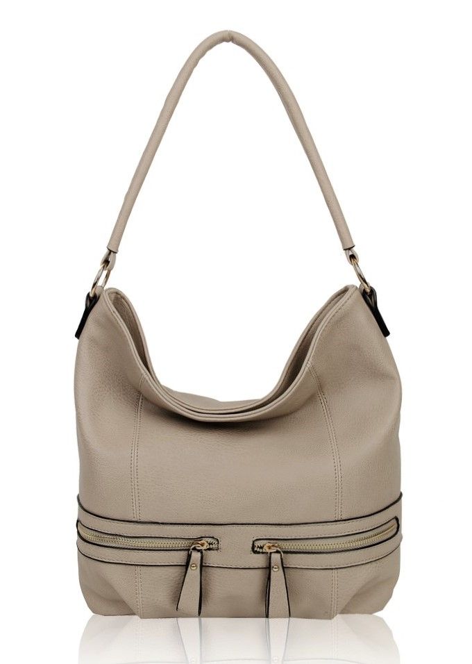 RS17003 Zip Pocket Details Shoulder Bag