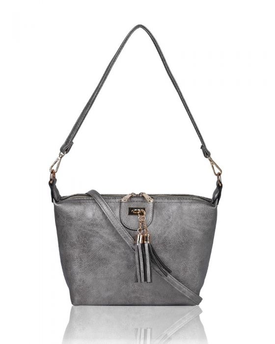 RB160951 Tassel Detail Shoulder Bag