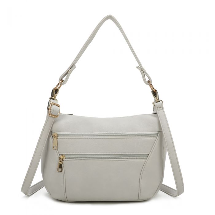 RB220801 Multi zipper pocket small crossbody shoulder bags