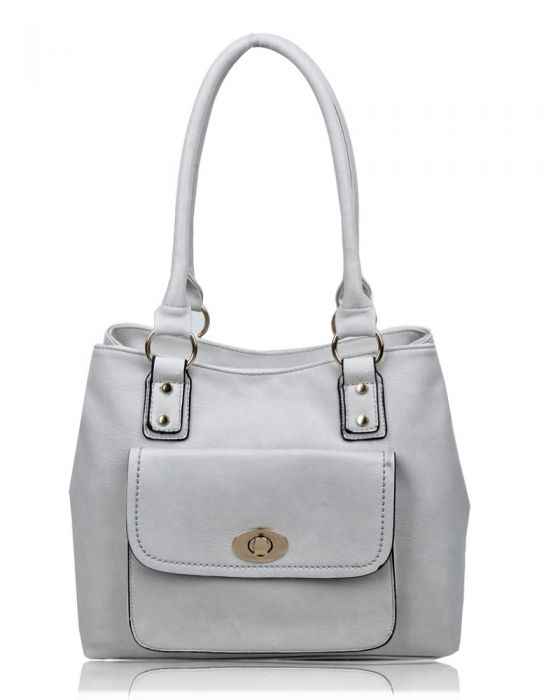 RS17002 Front Pocket Designed Two Compartments Shoulder Bag