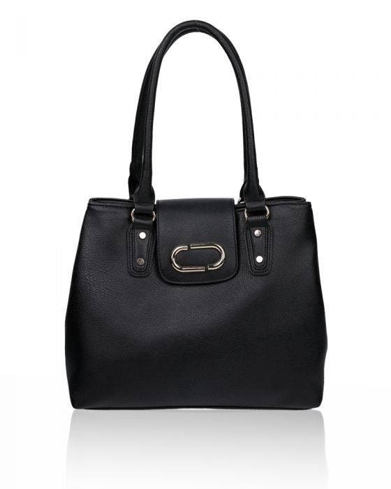RS18002 Two Compartments Faux leather Shoulder Bag