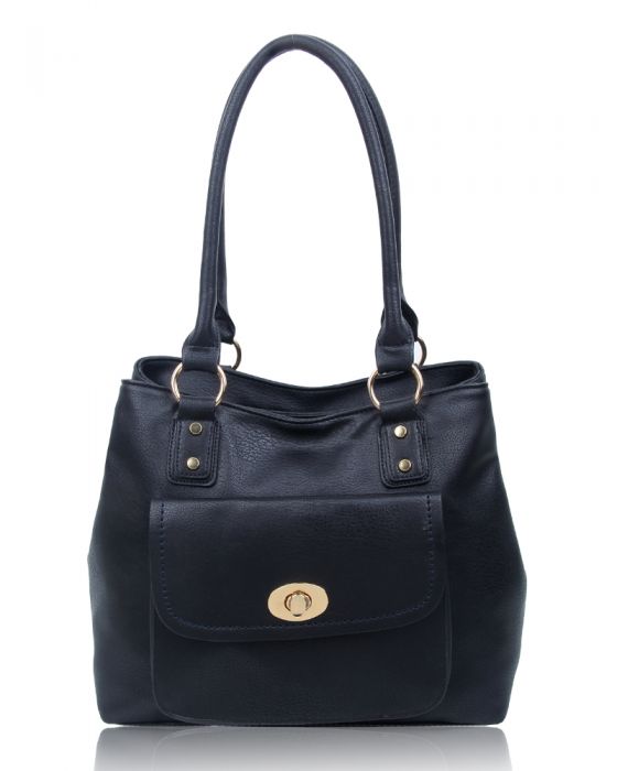 RS17002 Front Pocket Designed Two Compartments Shoulder Bag