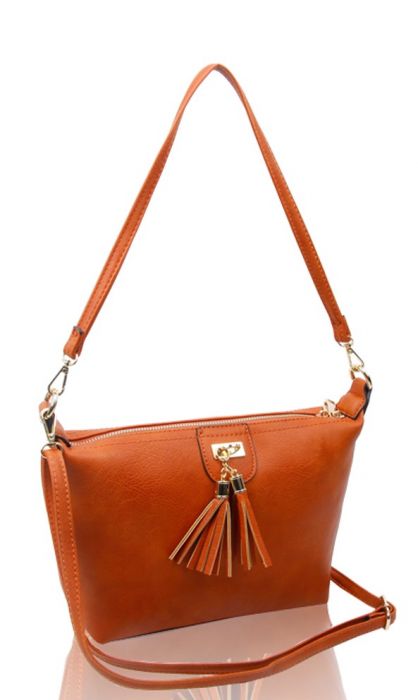 RB160951 Tassel Detail Shoulder Bag