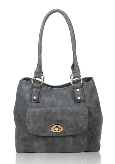 RS17002 Front Pocket Designed Two Compartments Shoulder Bag