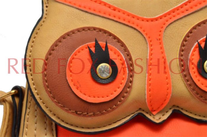 RB1308 Owl Cross-body Bag