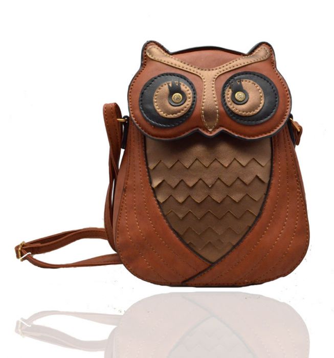 RB1308 Owl Cross-body Bag