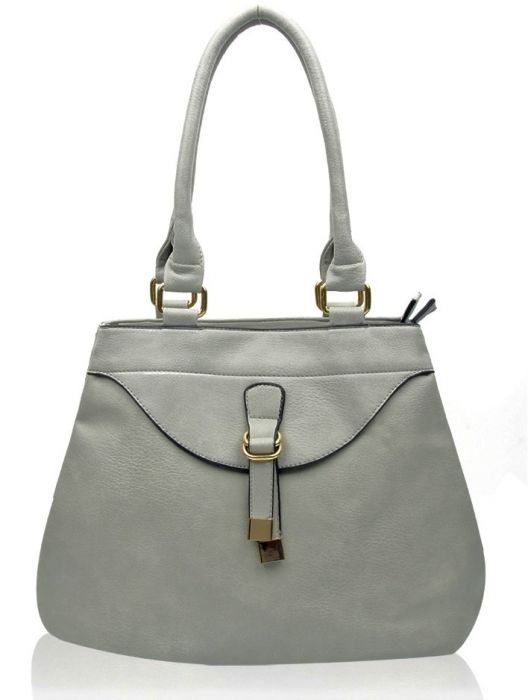 RS17006 Strap Detail Shoulder Bag With Two Compartments