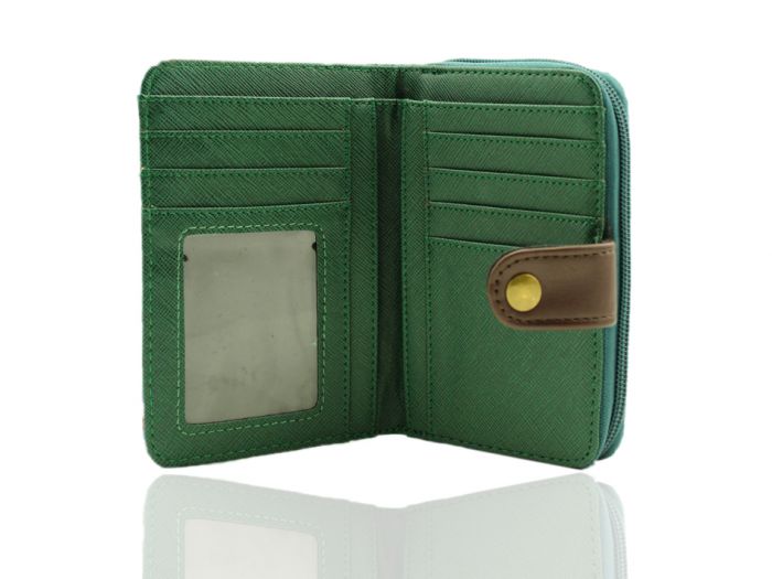 K1-LB ladybug insect SMALL SHORT purse wallet with belt button TC waterproof material