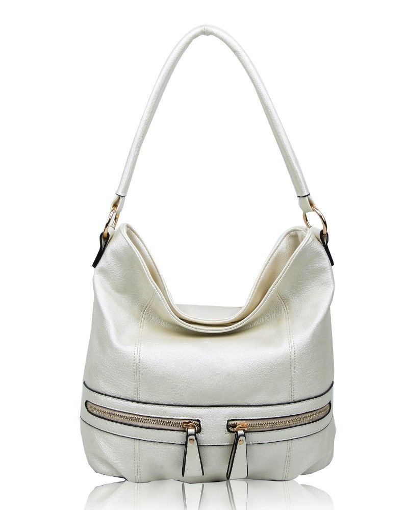 RS17003 Zip Pocket Details Shoulder Bag