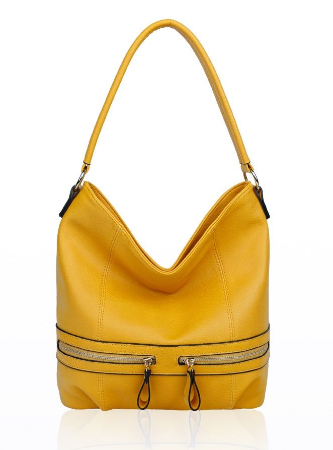 RS17003 Zip Pocket Details Shoulder Bag
