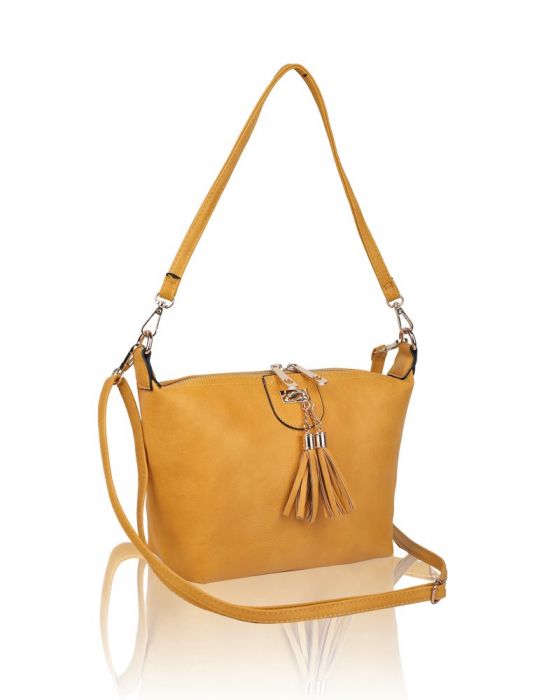 RB160951 Tassel Detail Shoulder Bag
