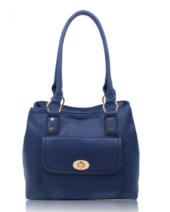 RS17002 Front Pocket Designed Two Compartments Shoulder Bag