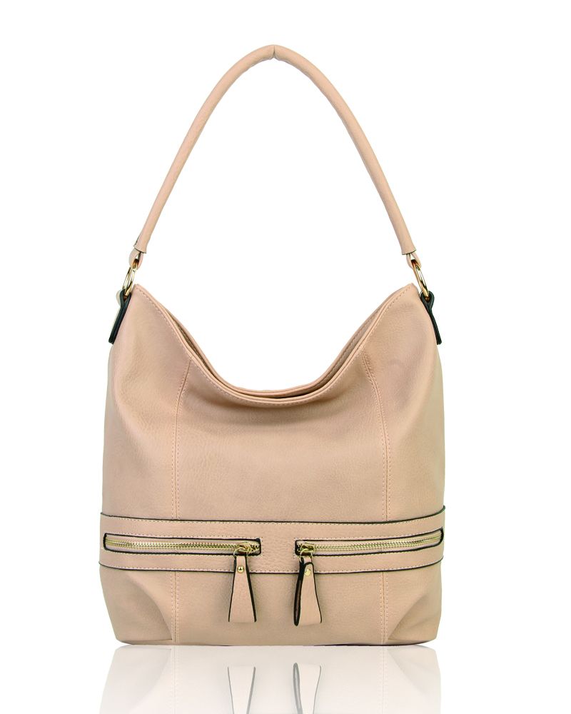 RS17003 Zip Pocket Details Shoulder Bag