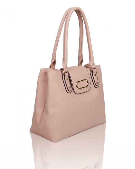 RS18002 Two Compartments Faux leather Shoulder Bag