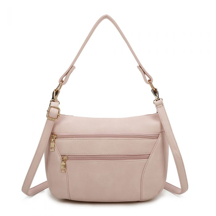 RB220801 Multi zipper pocket small crossbody shoulder bags