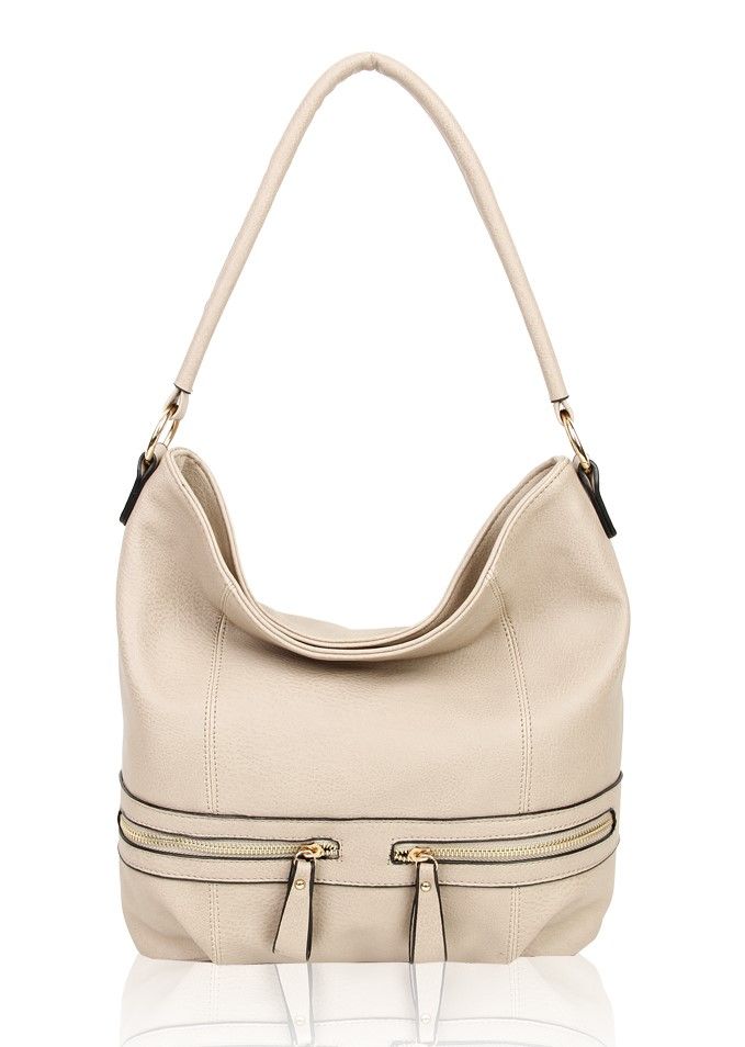 RS17003 Zip Pocket Details Shoulder Bag