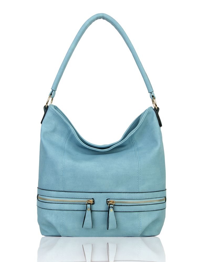 RS17003 Zip Pocket Details Shoulder Bag