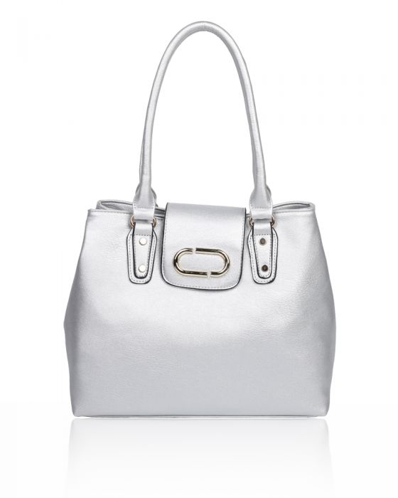 RS18002 Two Compartments Faux leather Shoulder Bag