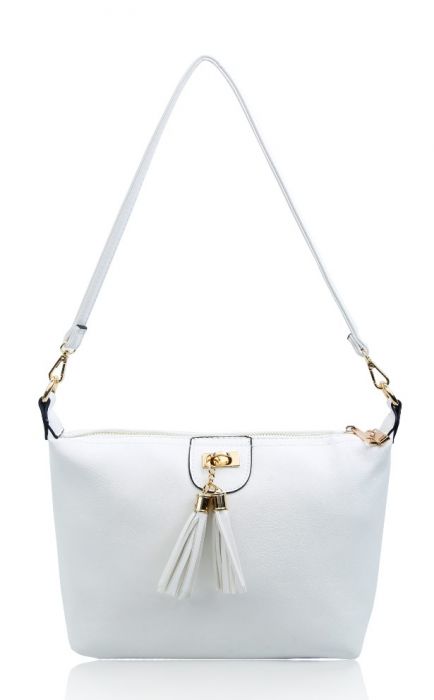 RB160951 Tassel Detail Shoulder Bag