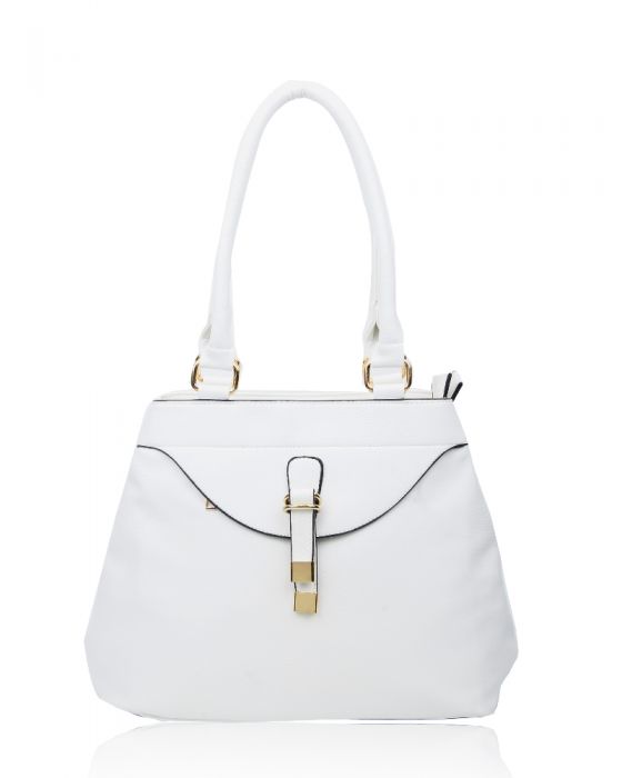 RS17006 Strap Detail Shoulder Bag With Two Compartments