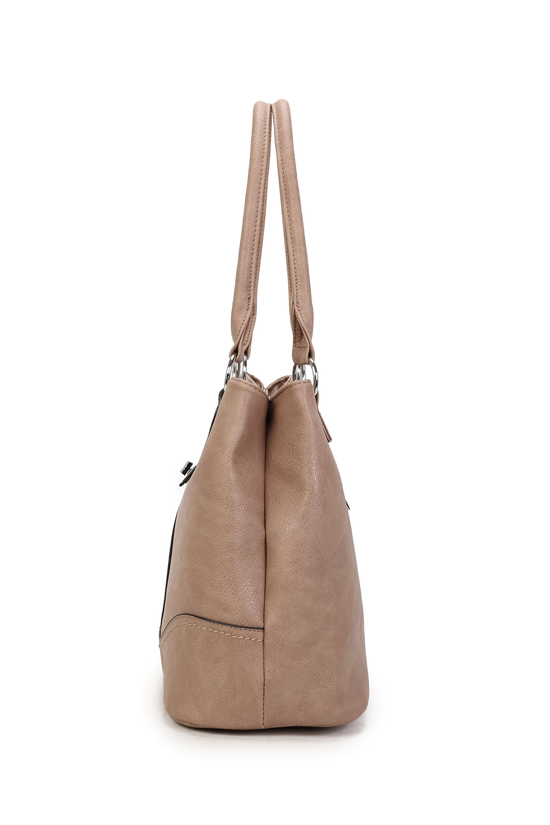 RS14106  Cut-Out Patterned Flap Over Strap Shoulder Bag