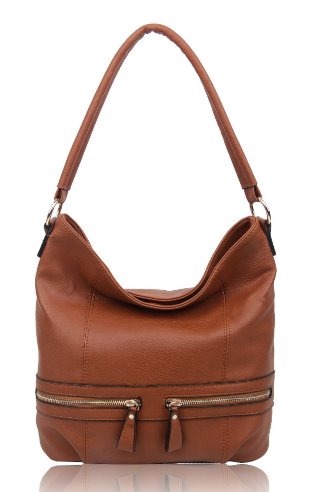 RS17003  Zip Pocket Details Shoulder Bag