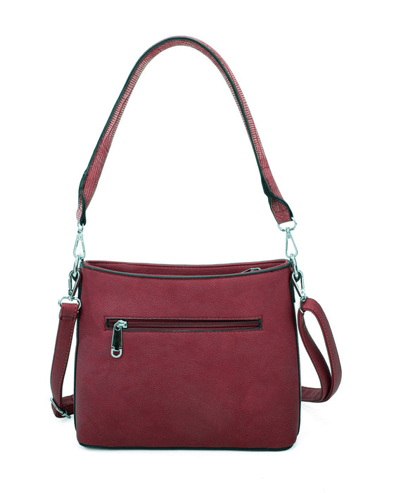 RH170151 Zip Details Shoulder Bag