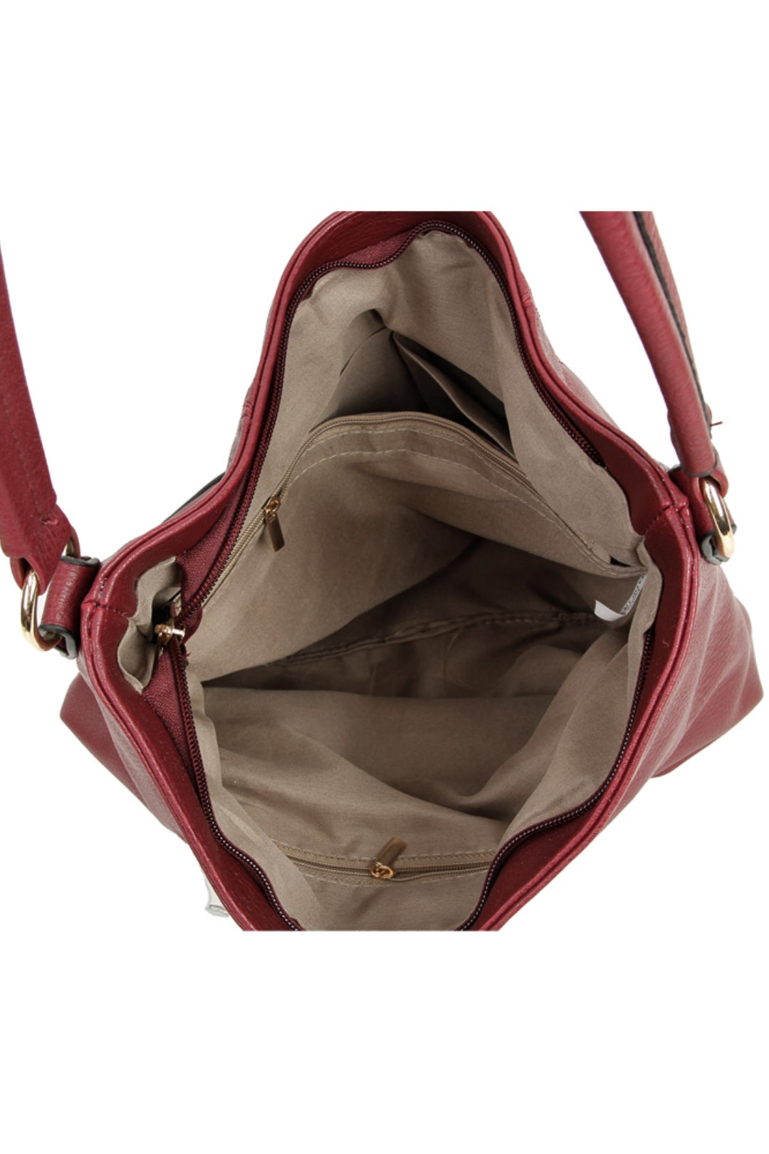 RS17003  Zip Pocket Details Shoulder Bag