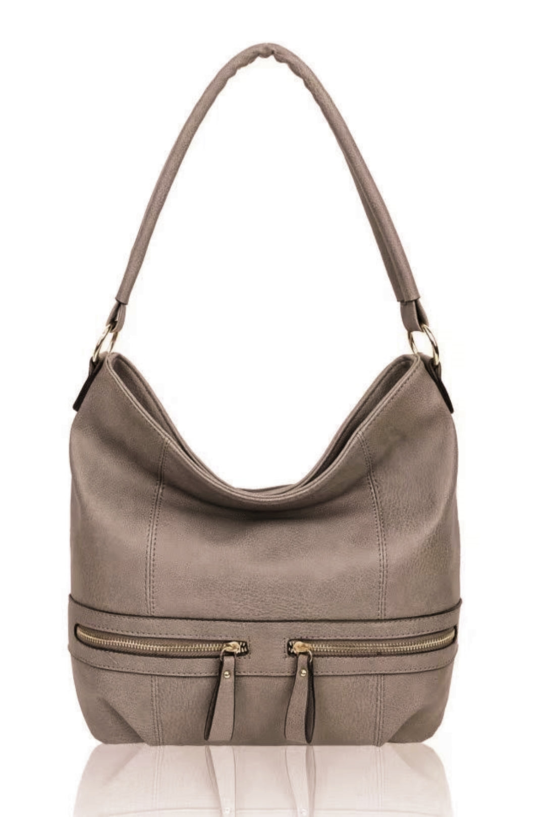 RS17003  Zip Pocket Details Shoulder Bag