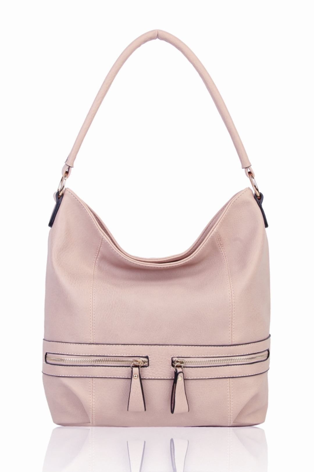 RS17003  Zip Pocket Details Shoulder Bag