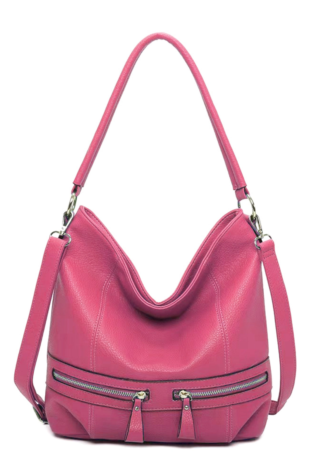RS17003  Zip Pocket Details Shoulder Bag