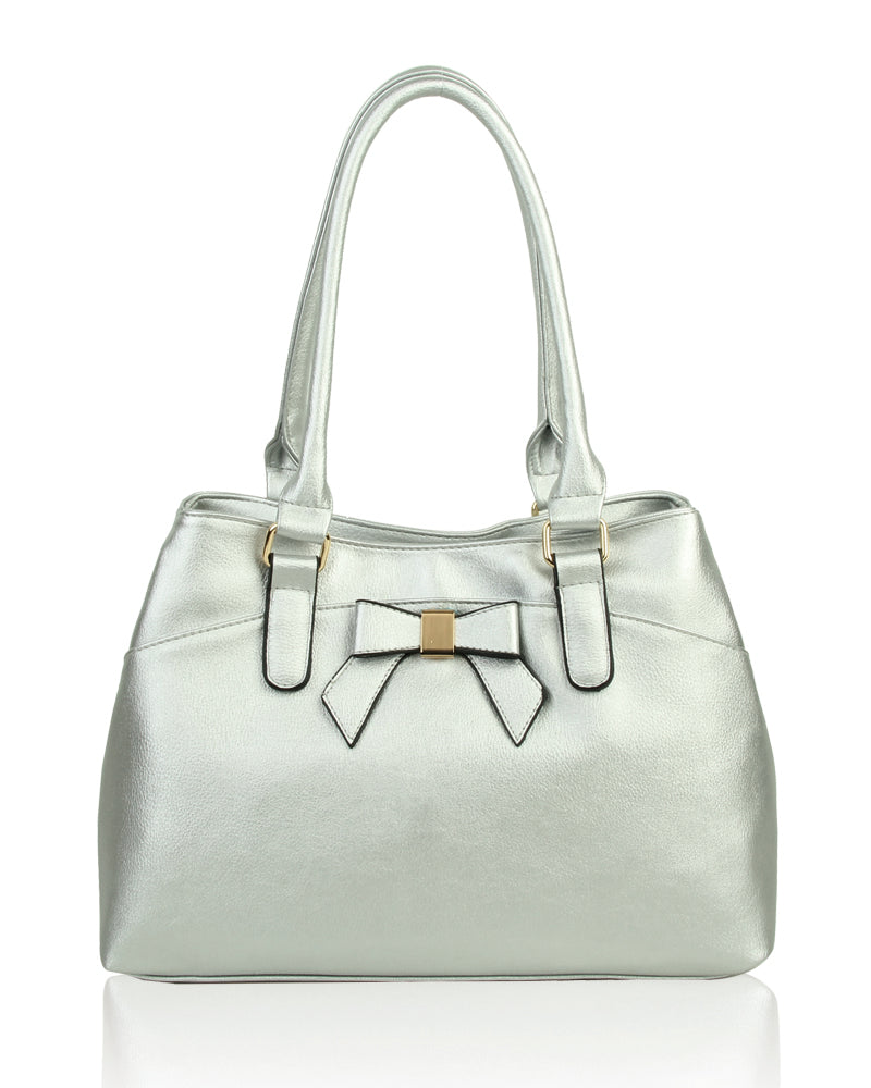 RS17008  Ribbon Detail Shoulder Bag