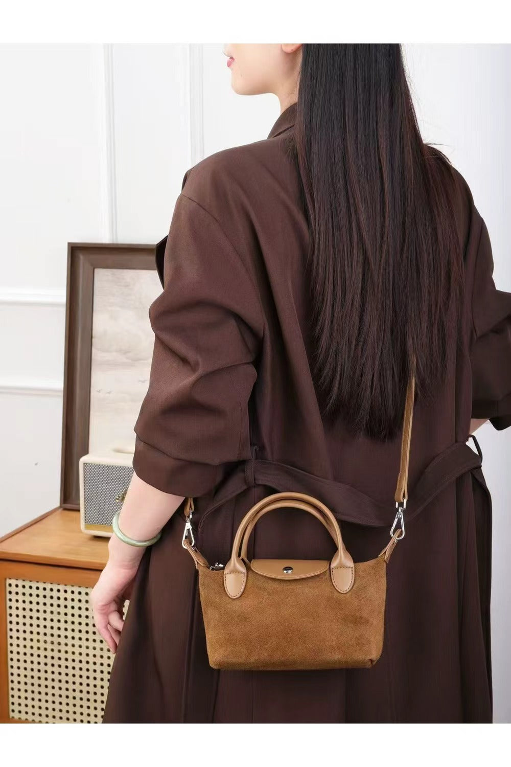 VL2508- Suede Genuine Leather