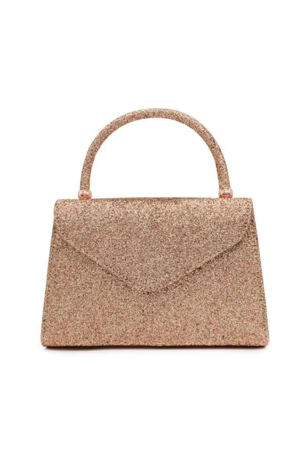 RC2101 Glitter covered single handle clutch bag